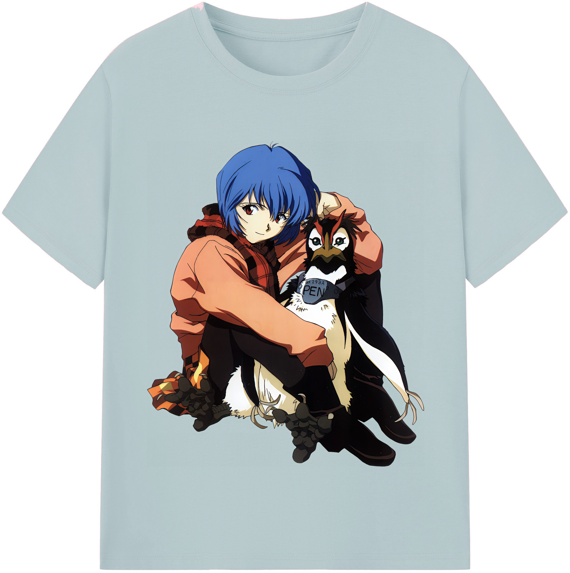 （画像用） EVA 新世紀エヴァンゲリオン 綿100％半袖Tシャツ（フロントプリント）